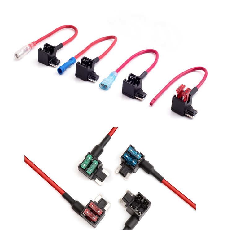 迷你平腳保險絲取電器，低背插片取電器 FKY-Q03